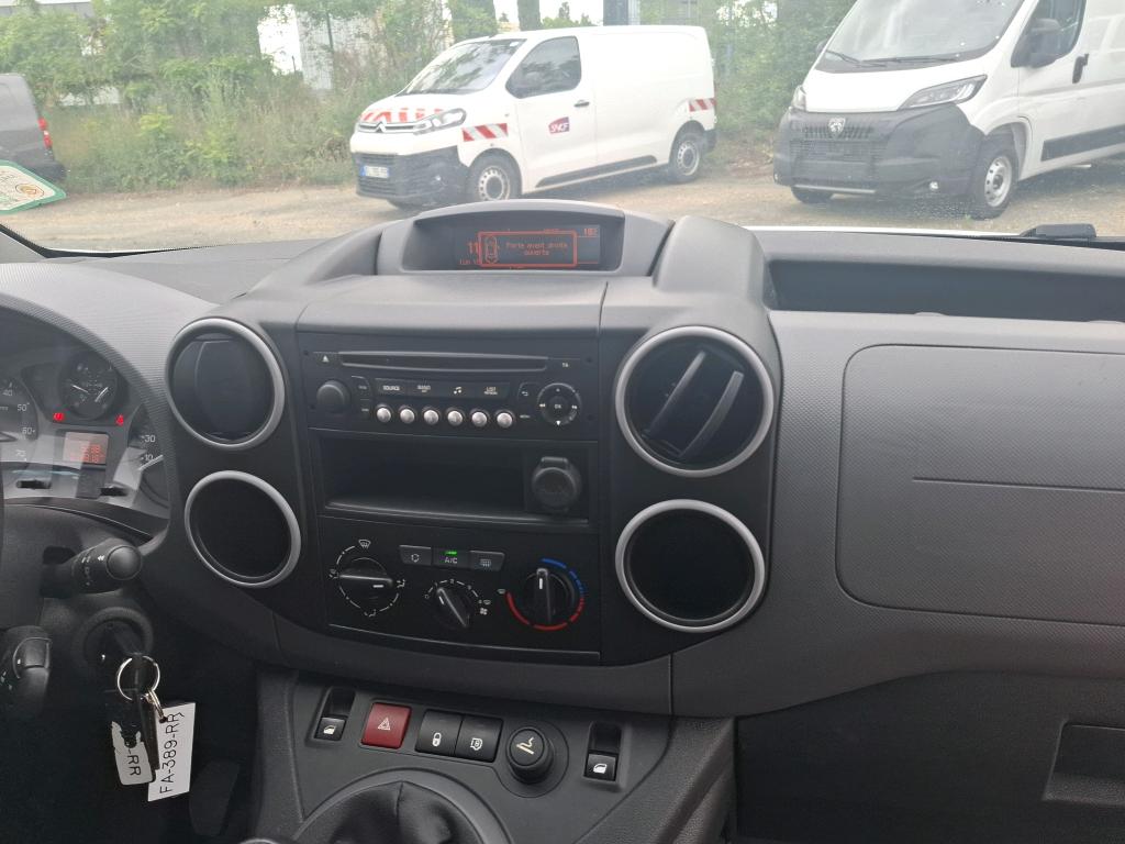 Peugeot PARTNER FOURGON STANDARD 1.6 BLUEHDI 75 BVM5 PREMIUM 2018