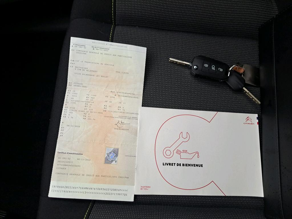 Citroen C3 PureTech 83 ch BVM5 You 2022