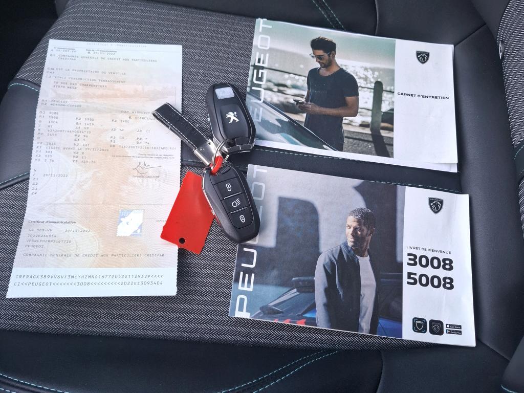 Peugeot 3008 BlueHDi 130ch S&S BVM6 Allure Pack 2022