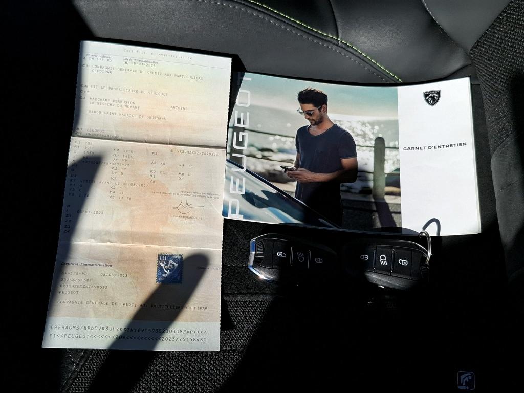 Peugeot 208 Electrique 50 kWh 136ch GT 2023