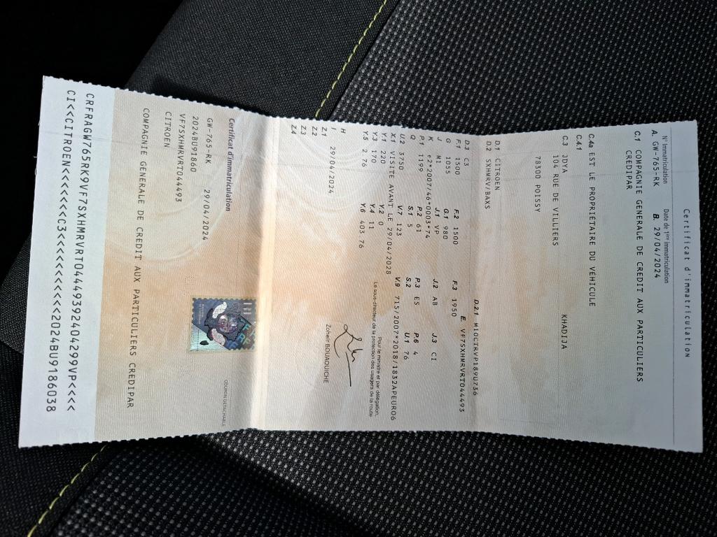 Citroen C3 PureTech 83 ch BVM5 You 2024