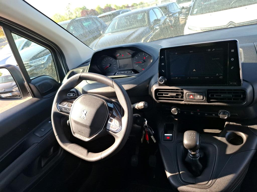 Peugeot PARTNER FOURGON STANDARD 650 KG PURETECH 110 S&S BVM6 ASPHALT 2021