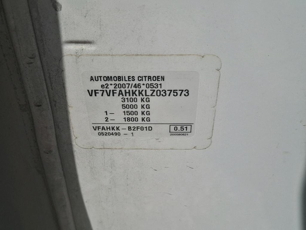 Citroen JUMPY FGN M BLUEHDI 120 S&S BVM6 CLUB 340 NM 2020