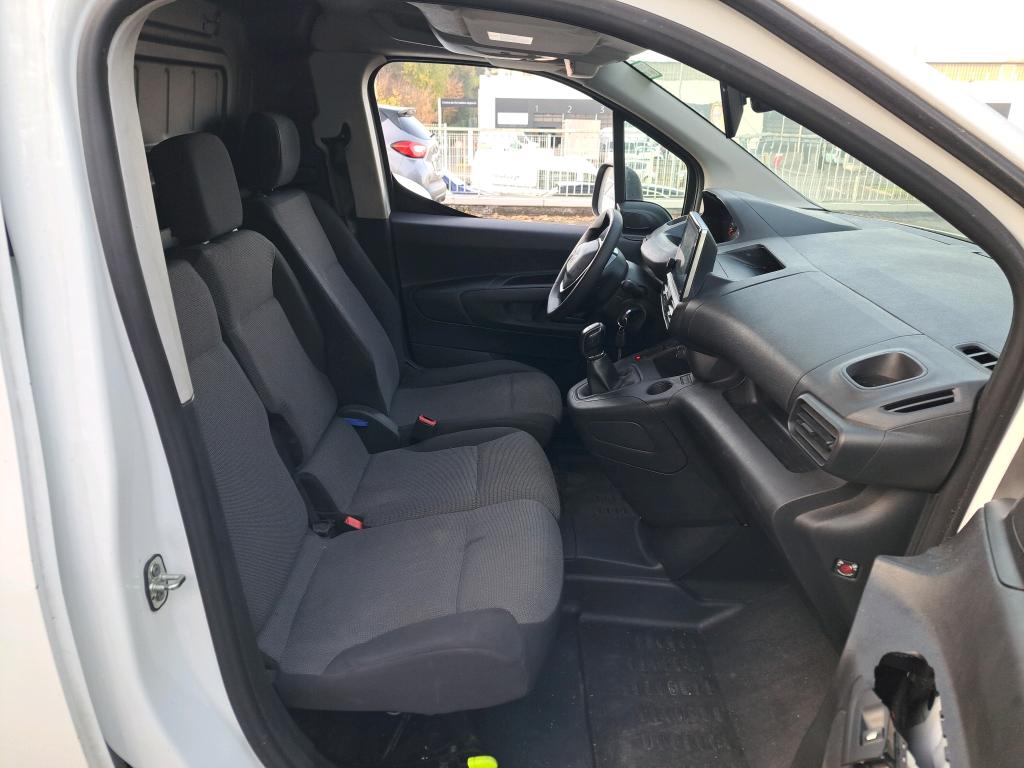 Peugeot PARTNER FOURGON STANDARD 650 KG BLUEHDI 100 S&S BVM5 ASPHALT 2019