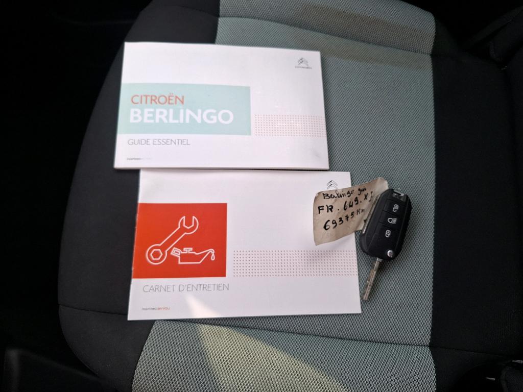 Citroen Berlingo Taille M BlueHDi 100 S&S BVM Feel 2020