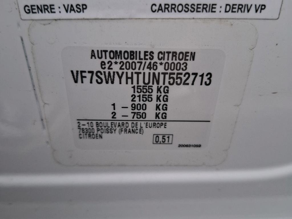 Citroen C3 SOCIETE BLUEHDI 100 S&S BVM6 FEEL BUSINESS R 2022