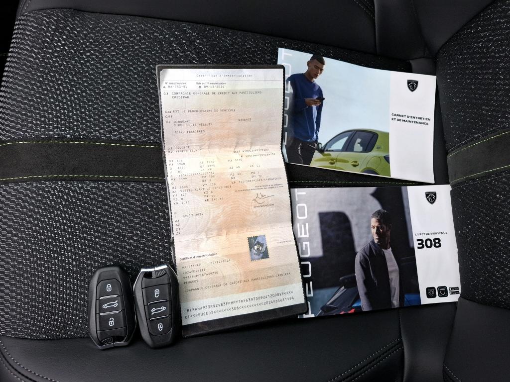 Peugeot 308 Hybrid 136 e-DCS6 GT 2024