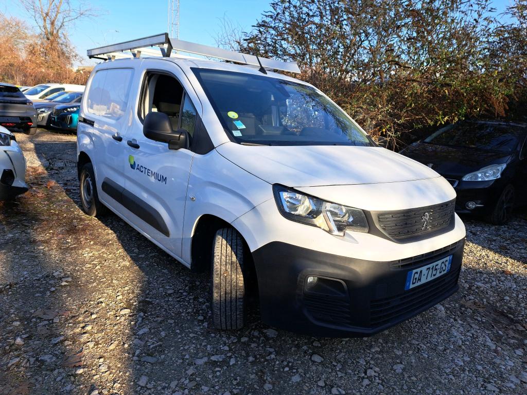 Peugeot PARTNER FOURGON STANDARD 650 KG BLUEHDI 100 S&S BVM5 ASPHALT 2021