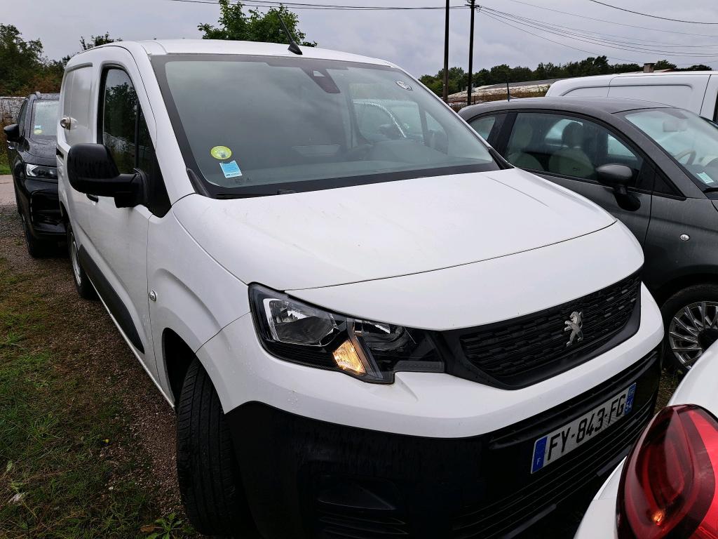 Peugeot PARTNER FOURGON STANDARD 650 KG BLUEHDI 100 S&S BVM5 ASPHALT 2021