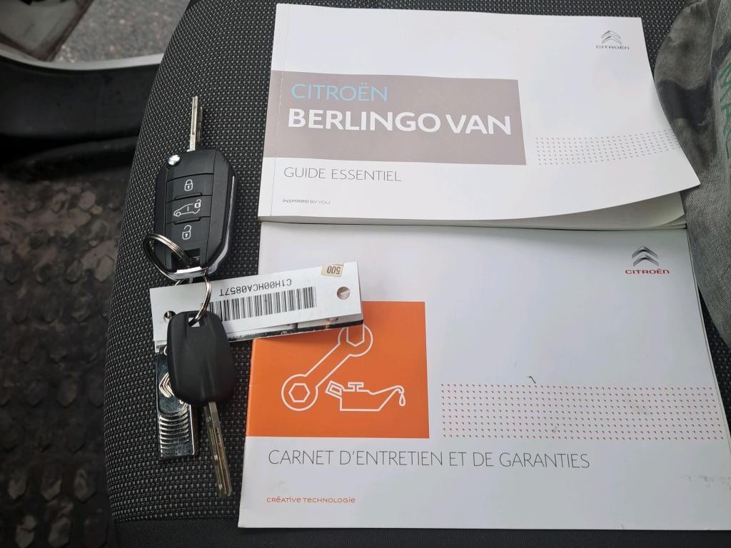 Citroen BERLINGO VAN M 650 BLUEHDI 100 S&S CLUB 2019