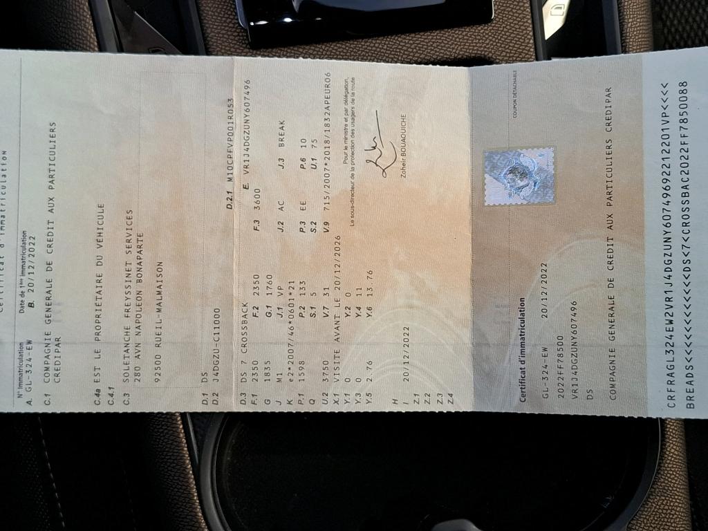 DS DS 7 CROSSBACK / DS 7 