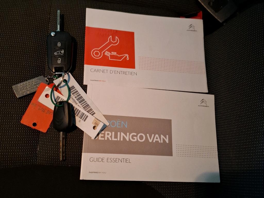 Citroen BERLINGO VAN M 650 BLUEHDI 100 S&S BVM5 CLUB 2019