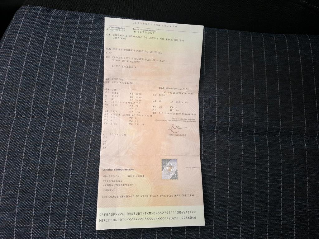 Peugeot 208 BLUEHDI 100 S&S BVM6 PREMIUM PACK 2021