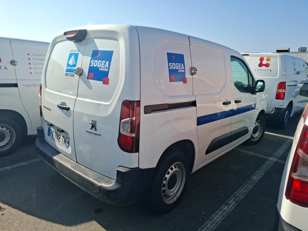 Peugeot PARTNER FOURGON STANDARD 650 KG BLUEHDI 100 S&S BVM5 ASPHALT 2021