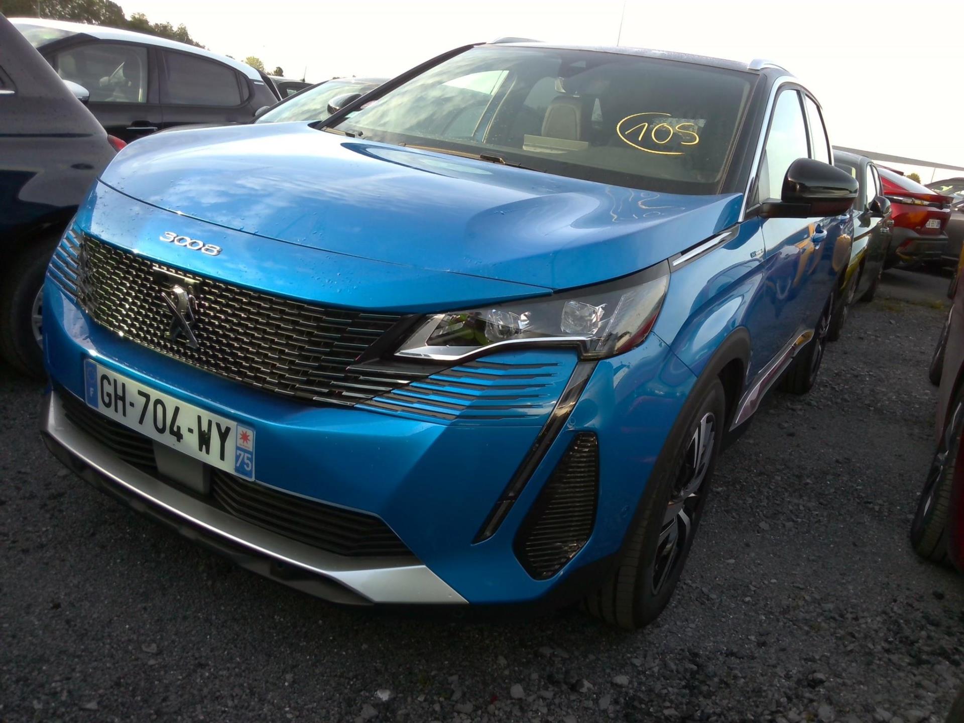Peugeot 3008 Hybrid4 300 e-EAT8 GT 2022