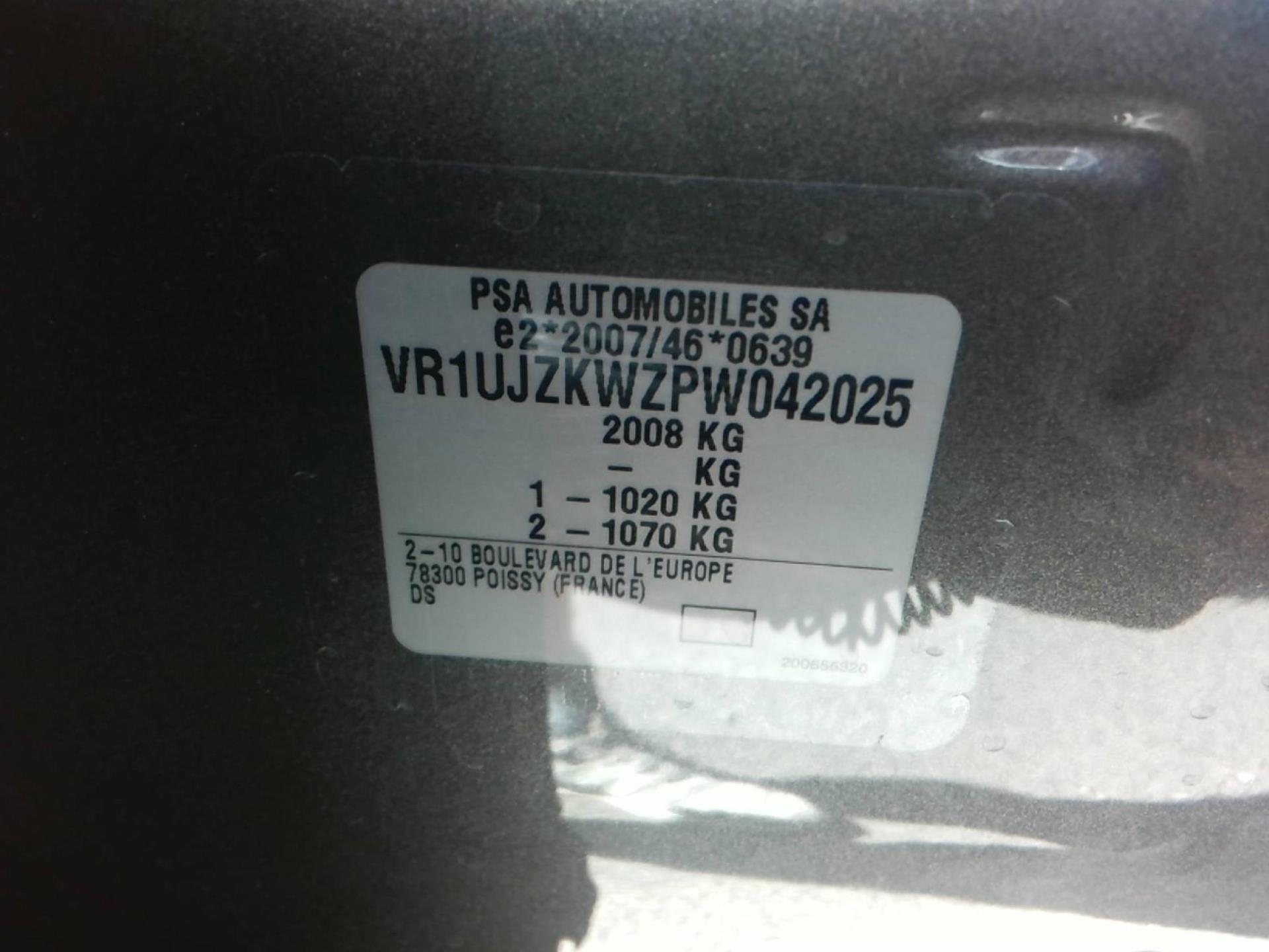 DS DS 3 E-Tense Performance Line+ 2023