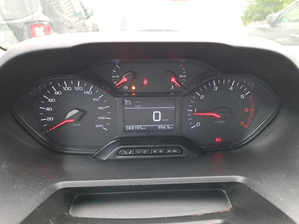 Peugeot PARTNER FOURGON STANDARD 650 KG BLUEHDI 100 S&S BVM5 ASPHALT 2021