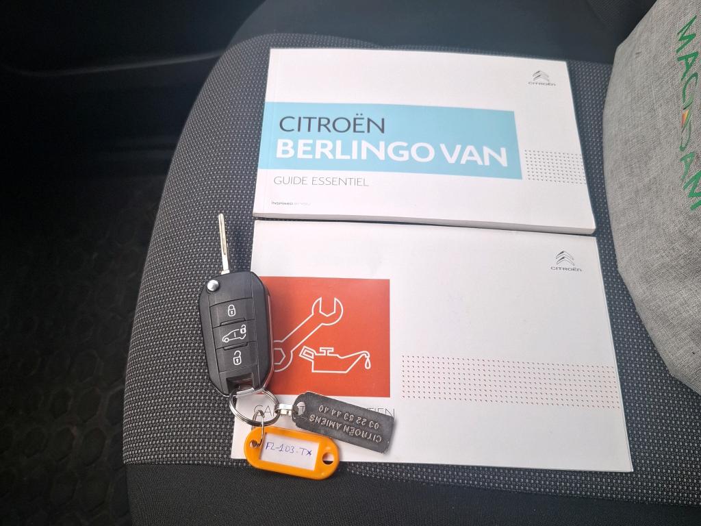 Citroen BERLINGO VAN M 650 BLUEHDI 100 S&S BVM5 CLUB 2019