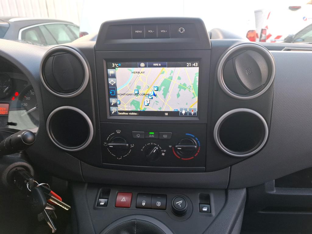 Peugeot PARTNER FOURGON STANDARD 1.6 BLUEHDI 75 BVM5 PREMIUM PACK 2018