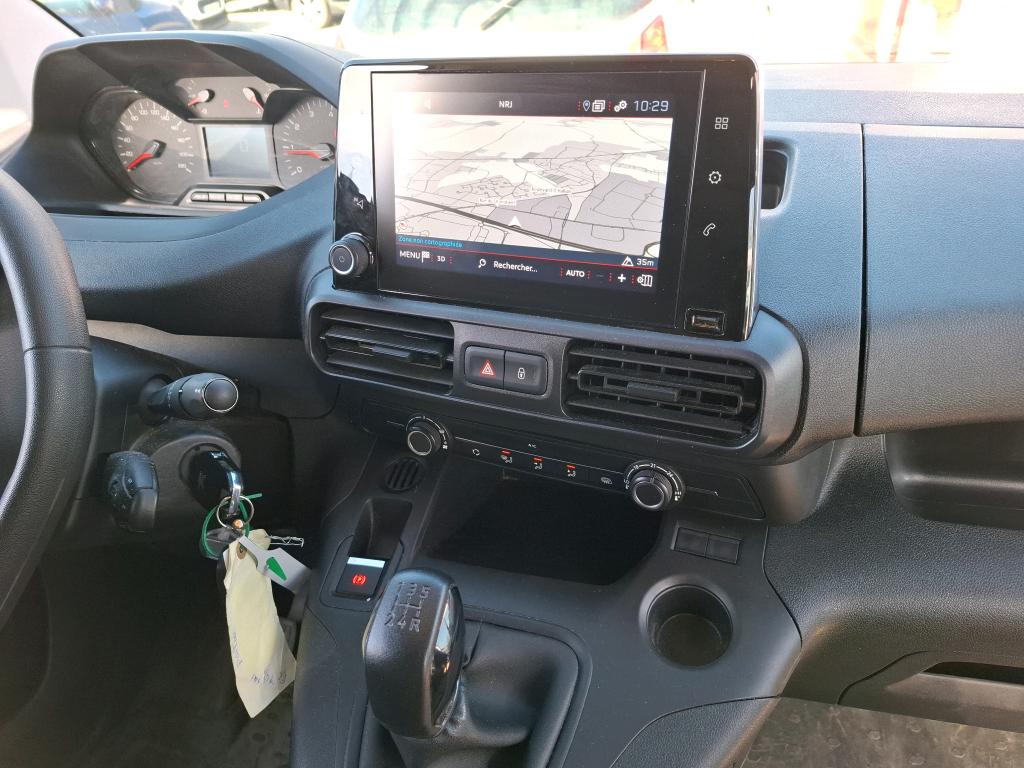 Peugeot PARTNER FOURGON STANDARD 650 KG BLUEHDI 100 S&S BVM5 PREMIUM 2019