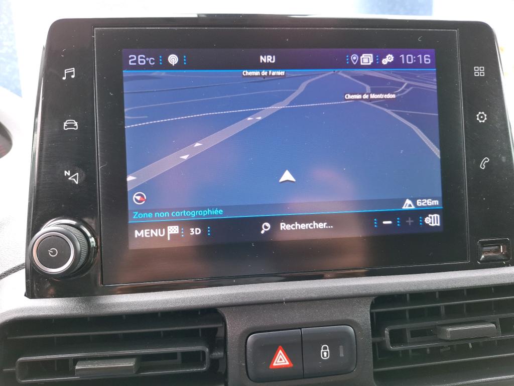Peugeot PARTNER FOURGON STANDARD 1000 KG BLUEHDI 100 S&S BVM5 ASPHALT 2021
