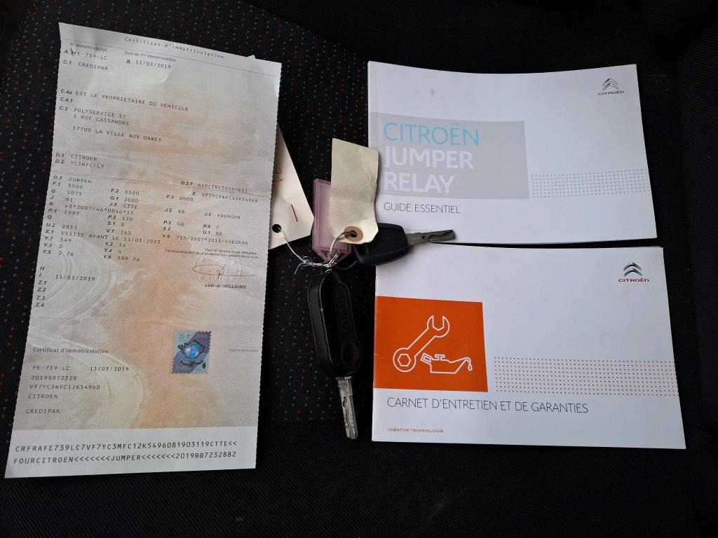 Citroen JUMPER TOLE 35 L3H3 BLUEHDi 160 BVM6 BUSINESS 2019