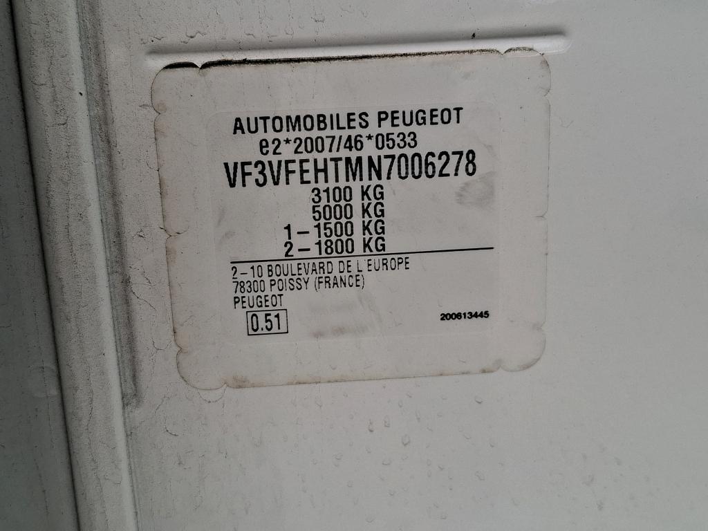 Peugeot EXPERT FGN TOLE LONG BLUEHDI 145 S&S BVM6 PREMIUM 2022