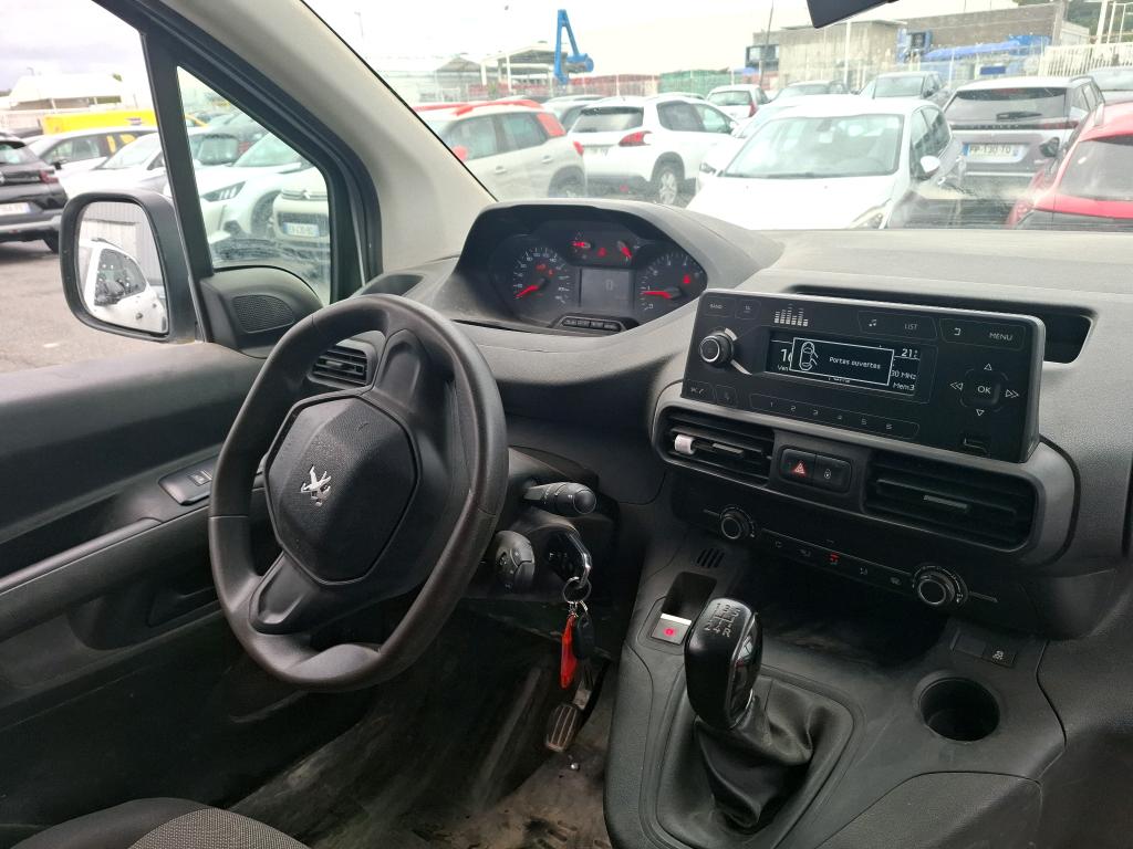 Peugeot PARTNER FOURGON STANDARD 650 KG BLUEHDI 100 S&S BVM5 PREMIUM 2021