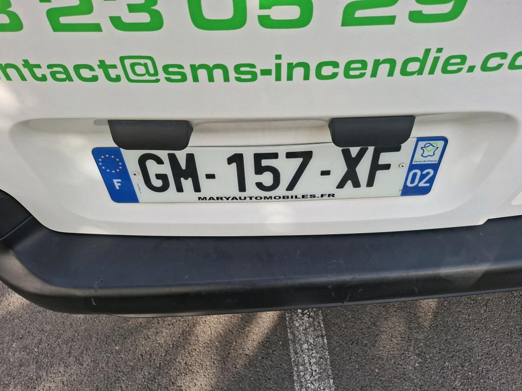 Peugeot PARTNER FOURGON M 650 KG BLUEHDI 130 S&S BVM6 2023