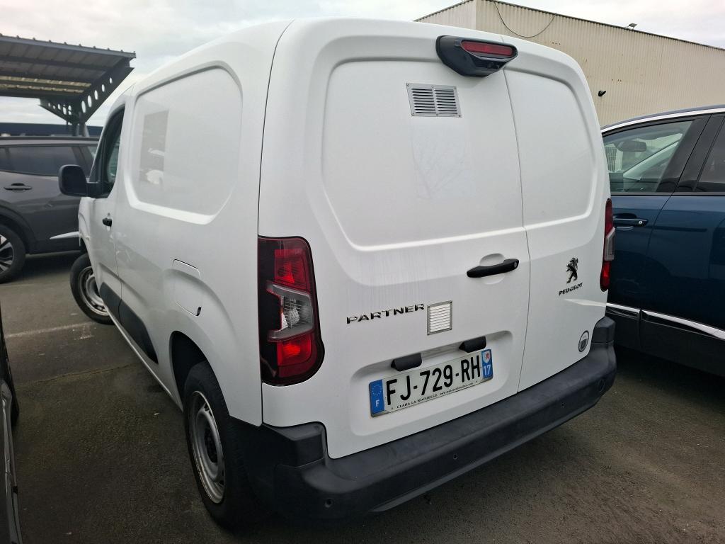 Peugeot PARTNER FOURGON STANDARD 650 KG BLUEHDI 100 S&S BVM5 ASPHALT 2019