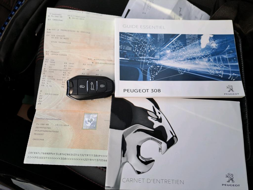 Peugeot 308 BlueHDi 130ch S&S EAT8 GT Line 2019