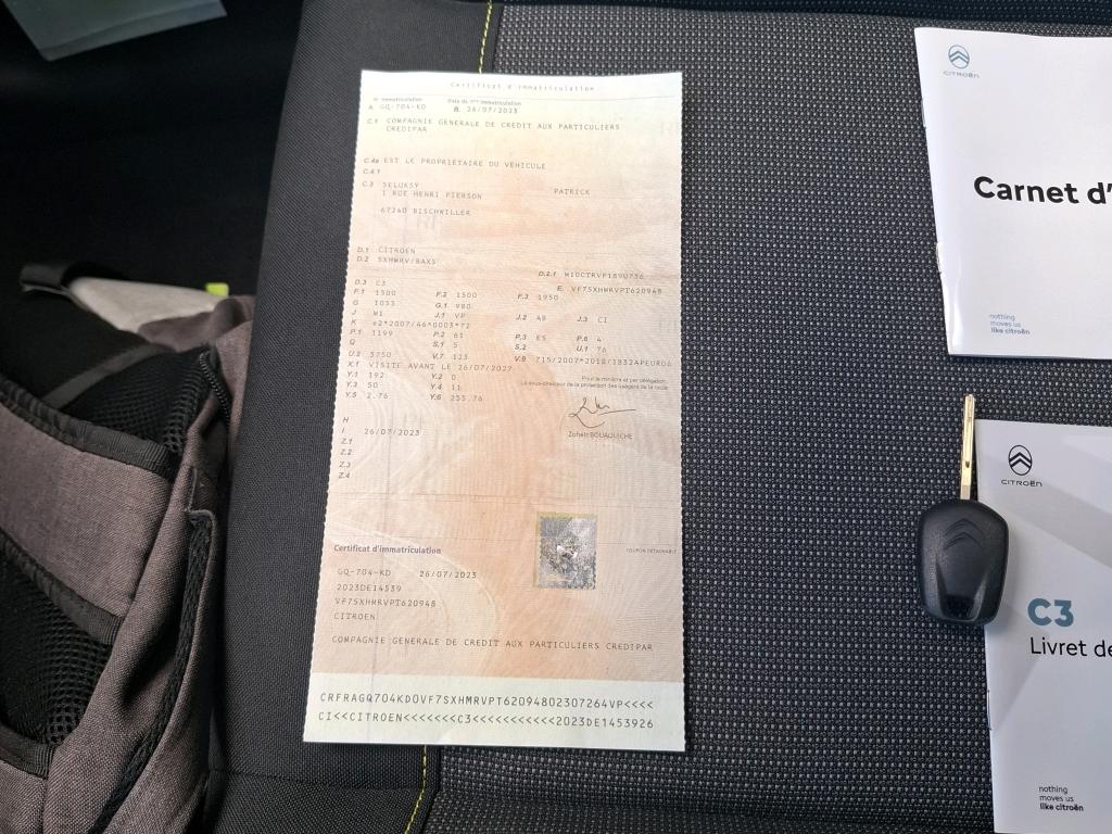 Citroen C3 PureTech 83 ch BVM5 You 2023