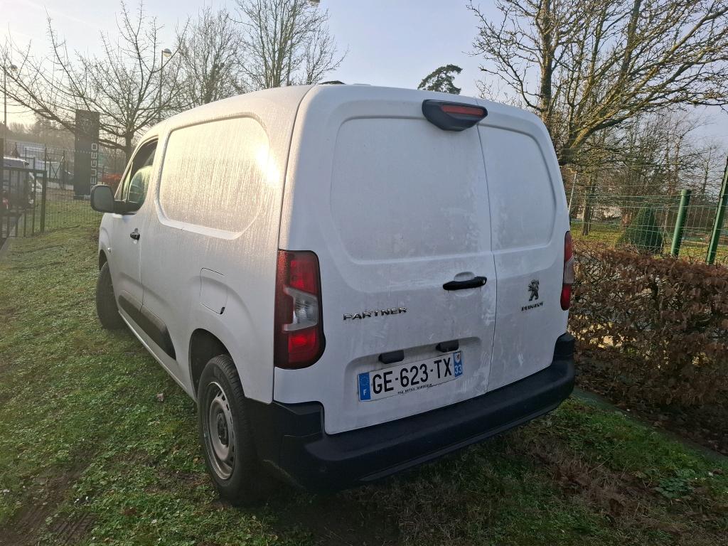 Peugeot PARTNER FOURGON STANDARD 650 KG BLUEHDI 100 S&S BVM6 ASPHALT 2022