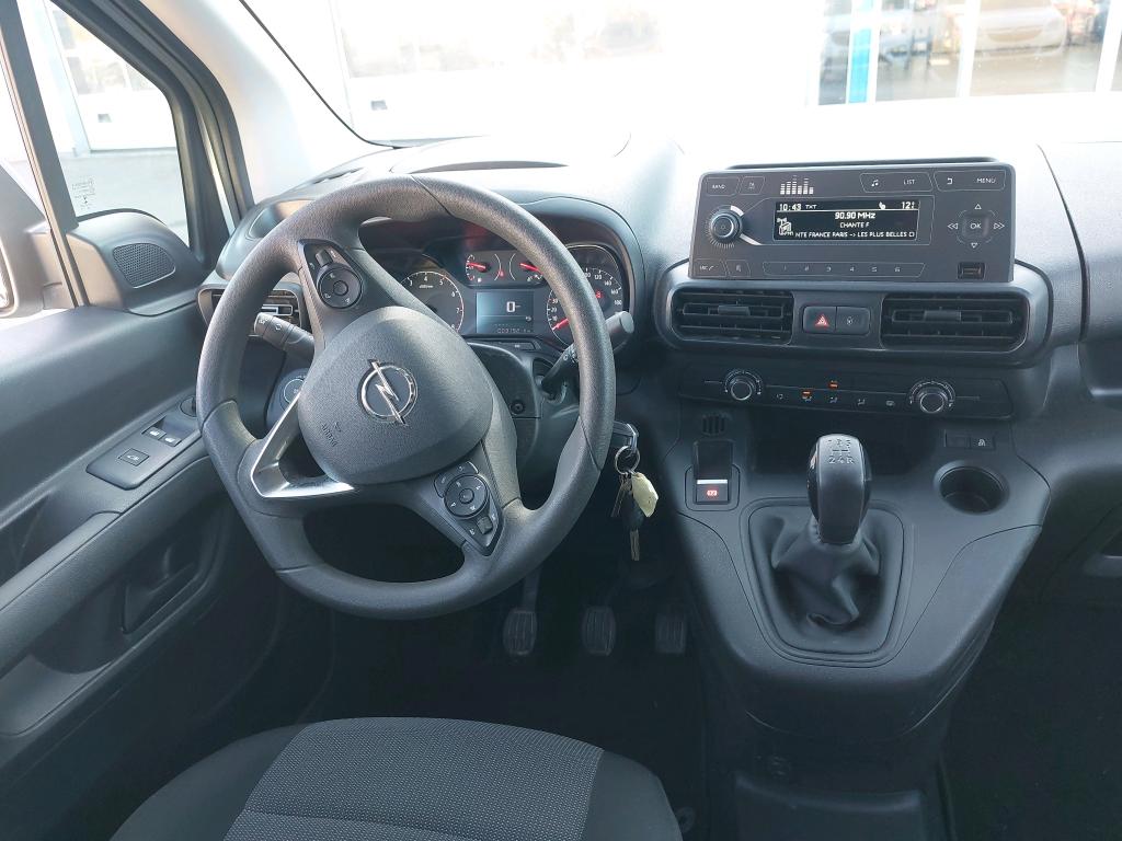 Opel COMBO CARGO 1.5 100 CH S/S L1H1 BVM5 STANDARD PACK CLIM 2021