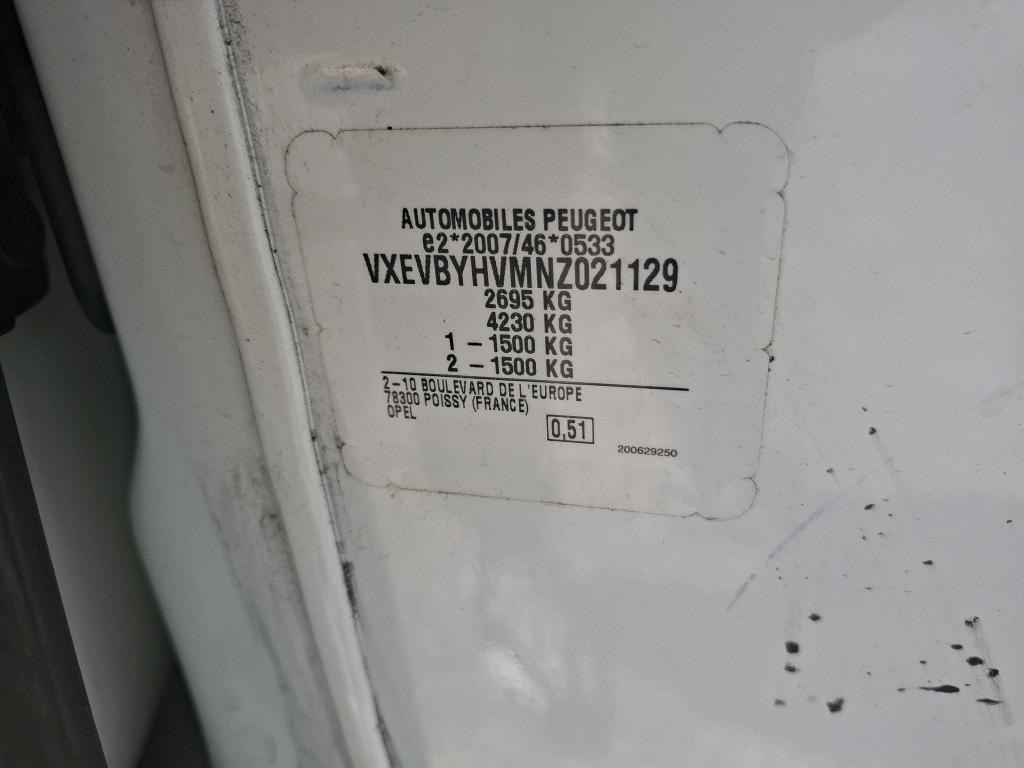 Opel VIVARO FGN L2 1.5 DIESEL 120 CH PACK BUSINESS 2022