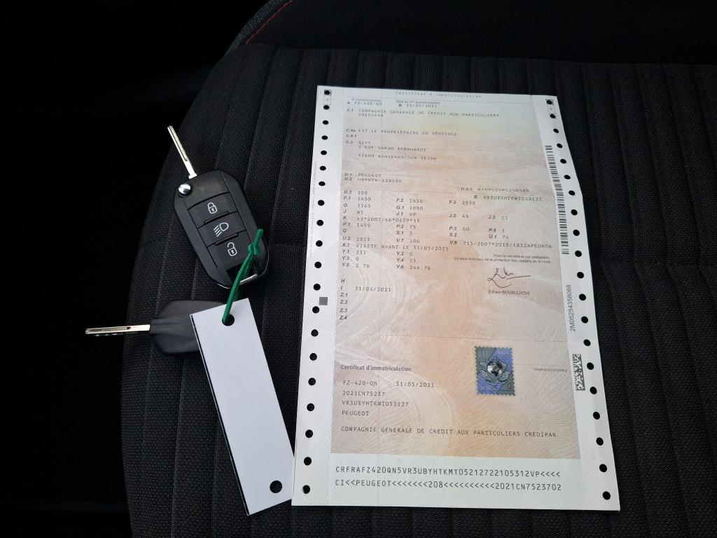 Peugeot 208 BlueHDi 100 S&S BVM6 Active Business 2021