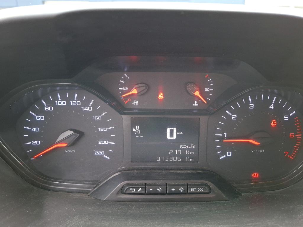 Peugeot PARTNER FOURGON STANDARD 650 KG BLUEHDI 100 S&S BVM5 PREMIUM 2021