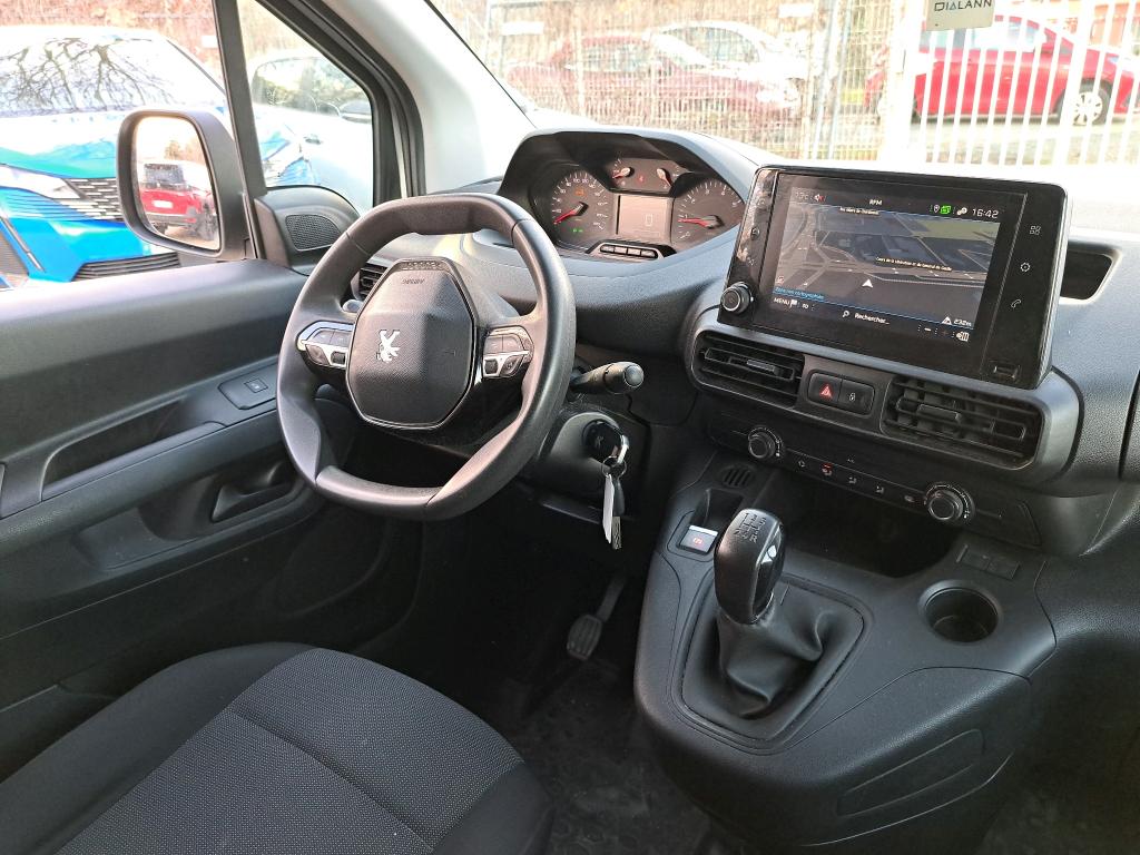 Peugeot PARTNER FOURGON LONG 950 KG BLUEHDI 100 S&S BVM5 ASPHALT 2021