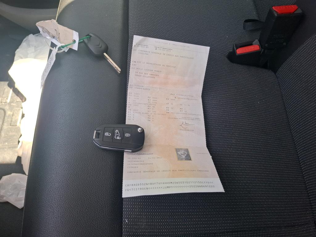 Citroen JUMPY FGN XL BLUEHDI 120 S&S BVM6 DRIVER 340 NM 2021