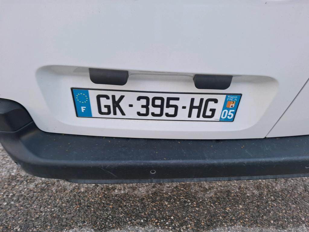 Peugeot PARTNER FOURGON STANDARD 650 KG BLUEHDI 100 S&S BVM6 ASPHALT 2022