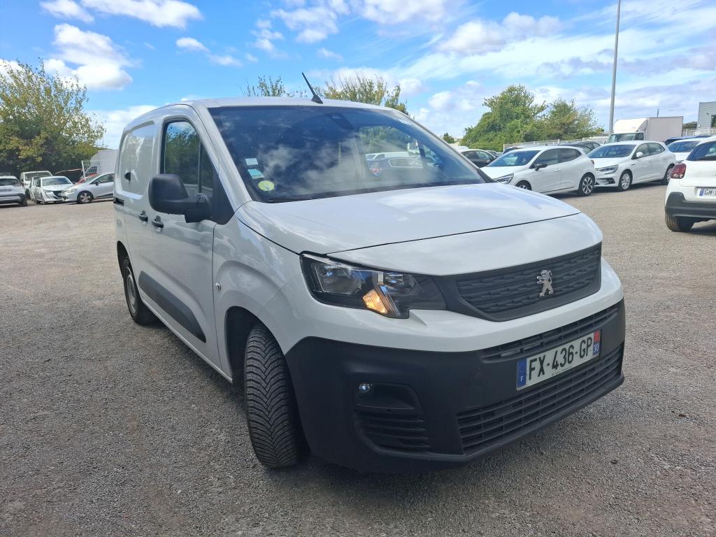 Peugeot PARTNER FOURGON STANDARD 650 KG BLUEHDI 100 S&S BVM5 ASPHALT 2021