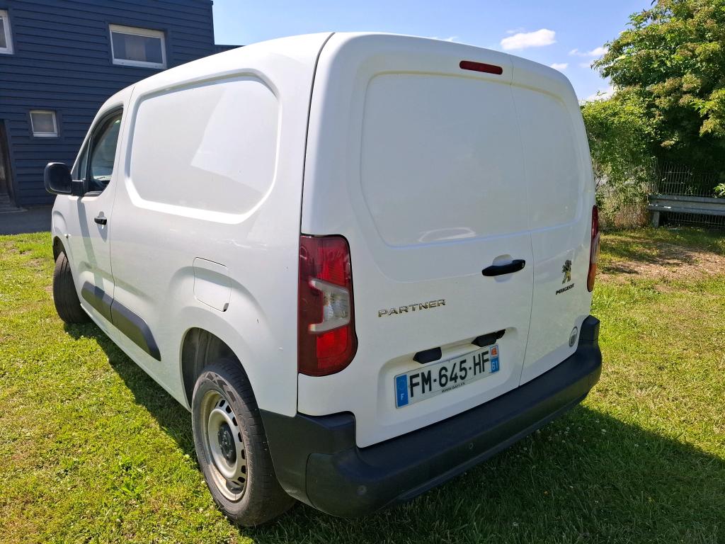 Peugeot PARTNER FOURGON STANDARD 650 KG BLUEHDI 100 S&S BVM5 PREMIUM 2019