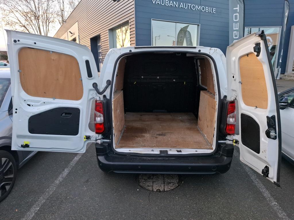 Peugeot PARTNER FOURGON STANDARD 650 KG BLUEHDI 75 BVM5 PREMIUM 2020