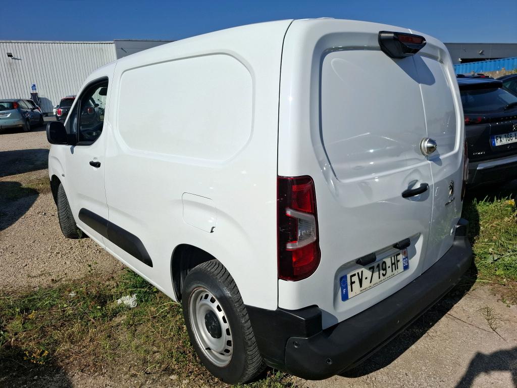 Peugeot PARTNER FOURGON STANDARD 650 KG BLUEHDI 100 S&S BVM5 ASPHALT 2020