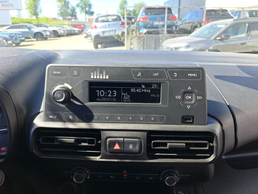 Citroen BERLINGO VAN M 650 BLUEHDI 100 S&S BVM5 CLUB 2020