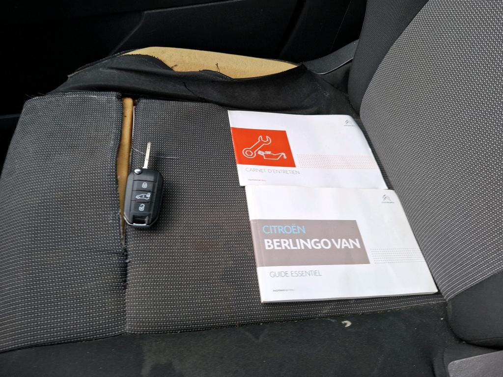 Citroen BERLINGO VAN M 650 BLUEHDI 100 S&S CLUB 2019