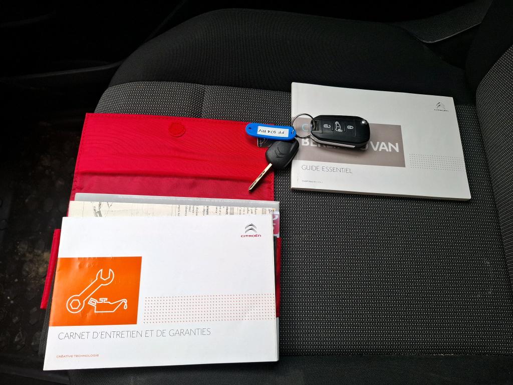 Citroen BERLINGO VAN M 650 BLUEHDI 100 S&S CLUB 2019