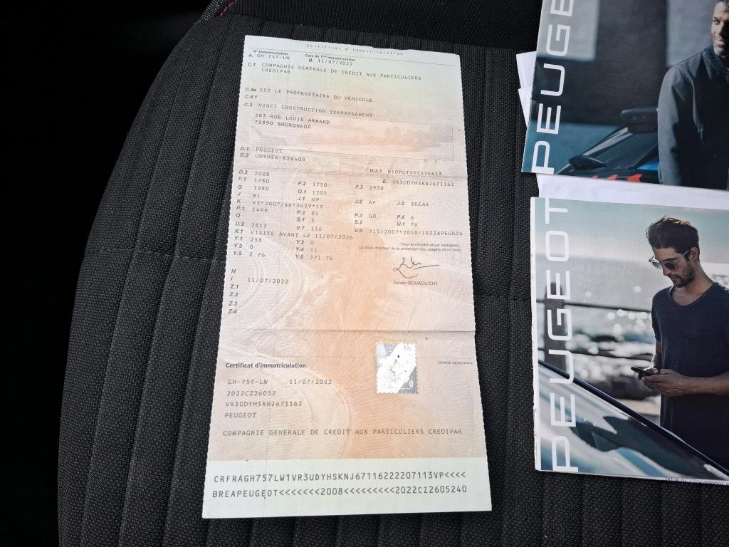 Peugeot 2008 BlueHDi 110 S&S BVM6 Active Pack 2022