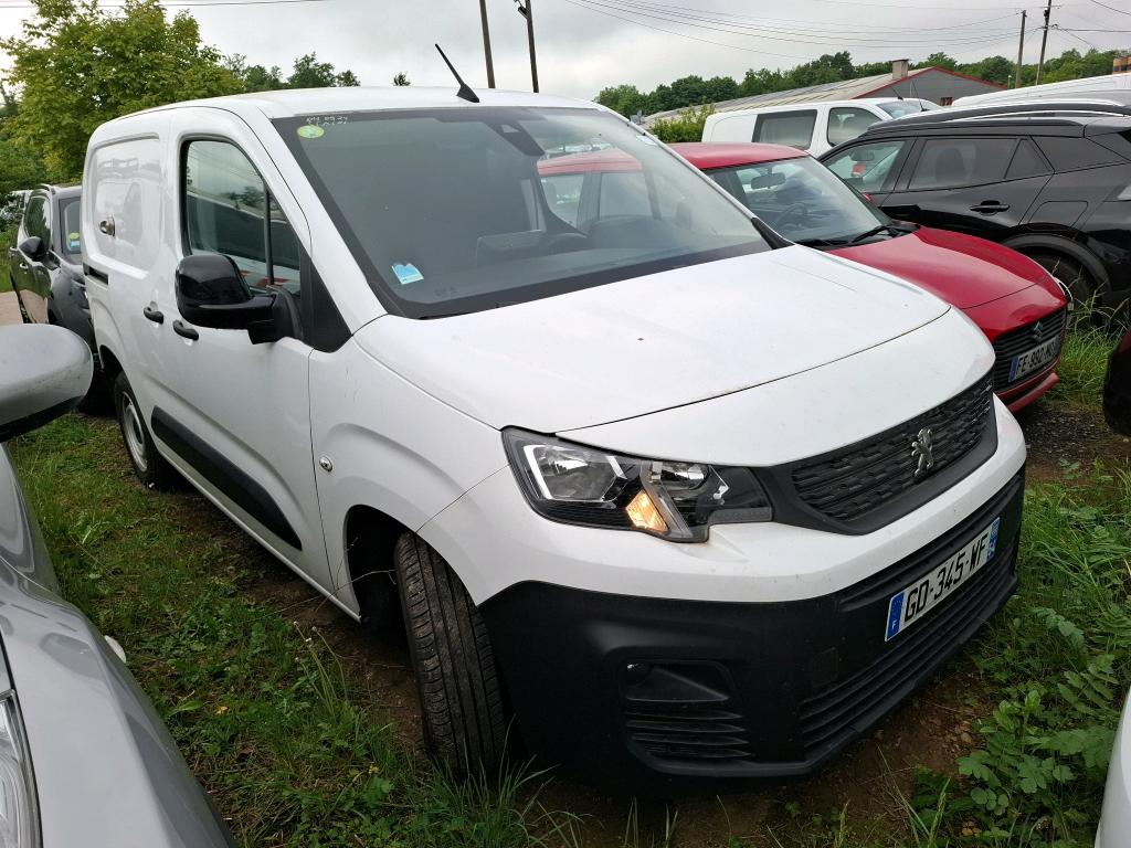 Peugeot PARTNER FOURGON STANDARD 650 KG BLUEHDI 100 S&S BVM6 ASPHALT 2021