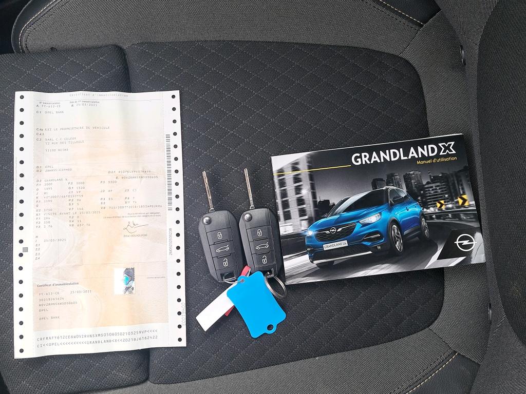 Opel Grandland X 1.2 Turbo 130 ch BVA8 Design Line 2021